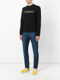 logo patch sweatshirt