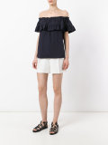 ruffled blouse 