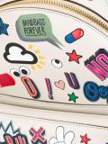 'All Over Wink Stickers' backpack