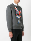 British rock band print sweatshirt