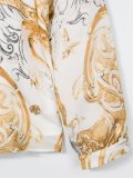 baroque print blouse