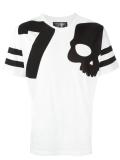 skull print T-shirt