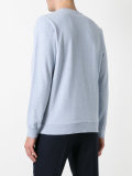 slogan front sweatshirt