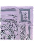Barocco print scarf
