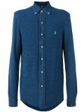 embroidered logo shirt 