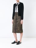 lace panel cardigan 