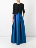 pleat detail full skirt