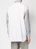 contrast panel shirt 