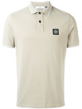 logo patch polo shirt 