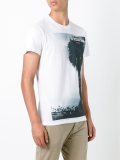 palm tree print T-shirt