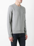 logo embroidery sweatshirt