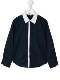 contrast placket shirt 