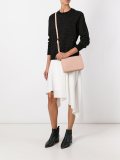 logo embossed cross body bag