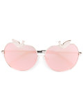 apple motif sunglasses