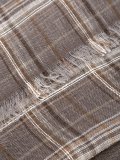 checked scarf