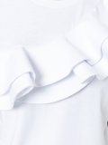 ruffle-detailed T-shirt