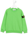 logo patch sweatshirt