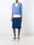denim midi skirt