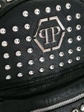 studded logo backpack