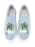 Hollywood sign slip-on sneakers