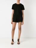 scalloped shorts