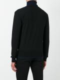 chest pocket V-neck cardigan