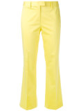 kick flare tailored trousers