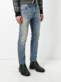 logo detail skinny jeans