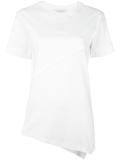 asymmetric hem T-shirt