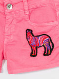 embroidered animals shorts 