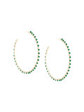 Angola hoop earrings