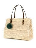 straw shoulder bag