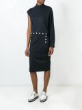 asymmetric midi dress