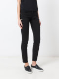 logo pins skinny trousers 