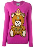 bear intarsia jumper