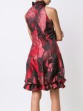 jacquard shift dress