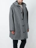 hooded coat