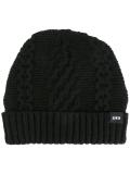 cable knit beanie