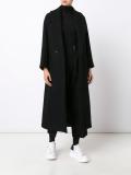 long double breasted coat