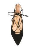 'Rosie' lace-up ballerinas