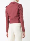 cropped biker jacket