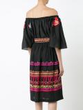 embroidered midi skirt 