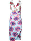 fitted floral dress