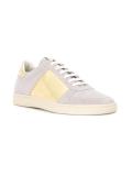 metallic effect panelled sneakers