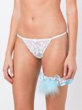 feather and ribbon garter 