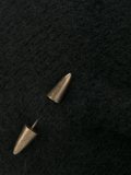 尖铆钉细节套头帽
