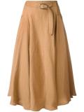 buckle detail skirt