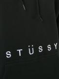 logo print hoodie