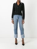 mirror embroidered blouse
