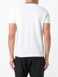 striped trim T-shirt